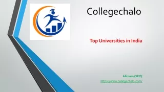 Top 5 Universities in India