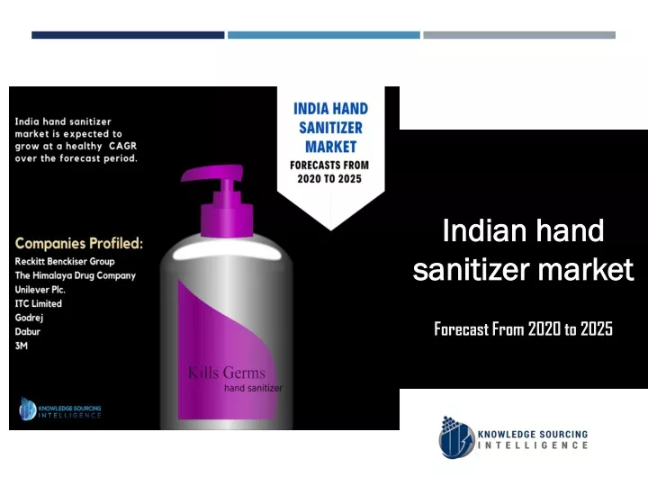 indian hand sanitizer market forecast from 2020