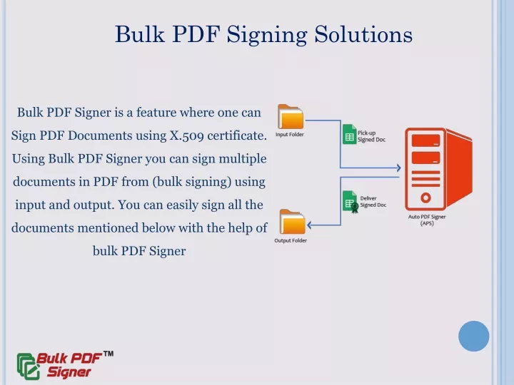 bulk pdf signing solutions