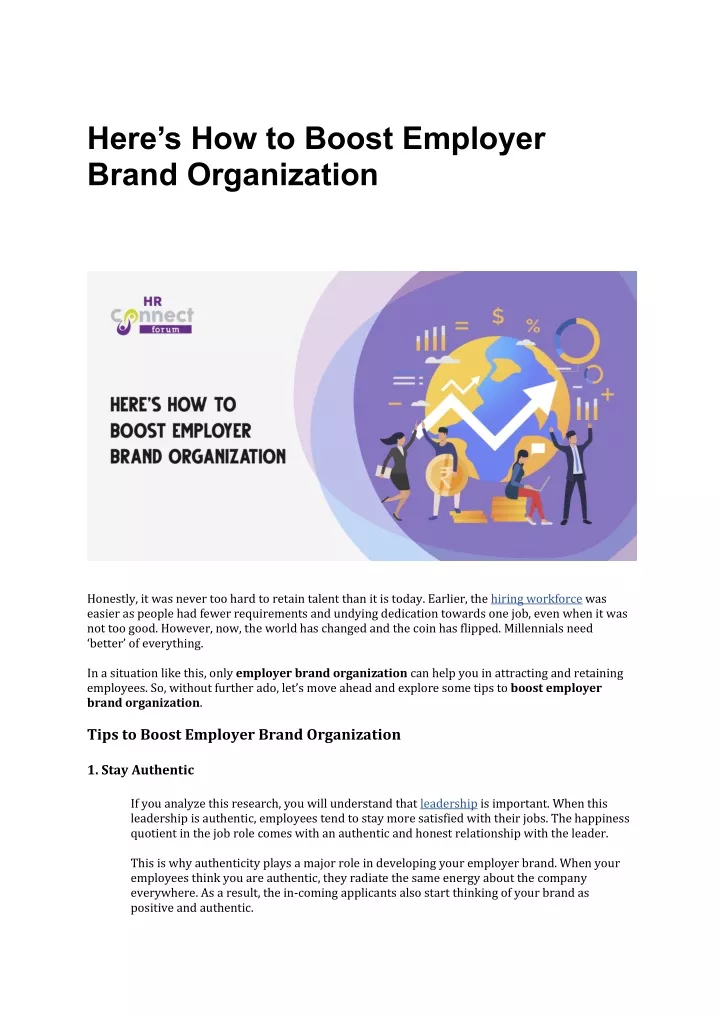 here s how to boost employer brand organization