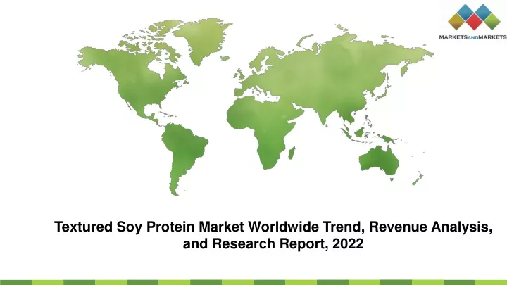 textured soy protein market worldwide trend