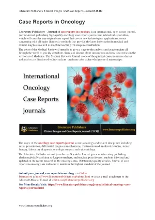 literature publishers clinical images and case