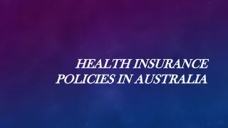 489 Visa Health Insurance