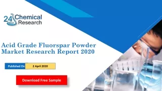 Acid Grade Fluorspar Powder Market Research Report 2020