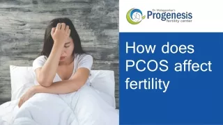 how does pcos affect fertility