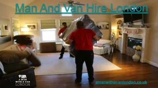 man and van hire london