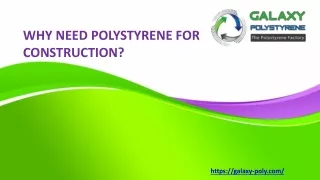 Why Need Polystyrene For Construction?