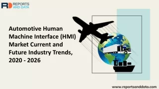 Automotive Human Machine Interface (HMI) Market forecasts to 2026