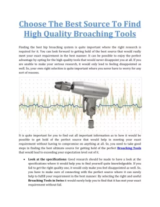 www.IMT-Medical.com The Best Source Of High Quality Broaching Tools