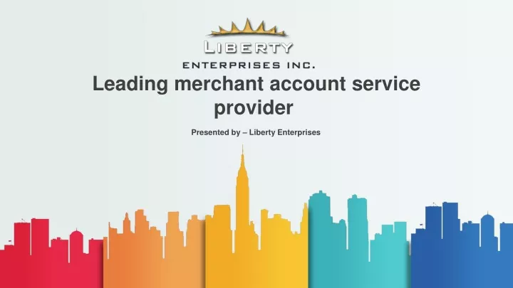 l eading merchant account service provider
