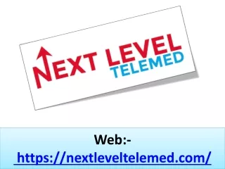 web https nextleveltelemed com