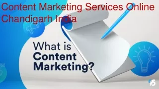 Content Marketing Services Online Chandigarh India | Hokis Solutions