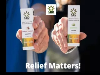 CBD Pain Relief Products - CBD 100% Relief