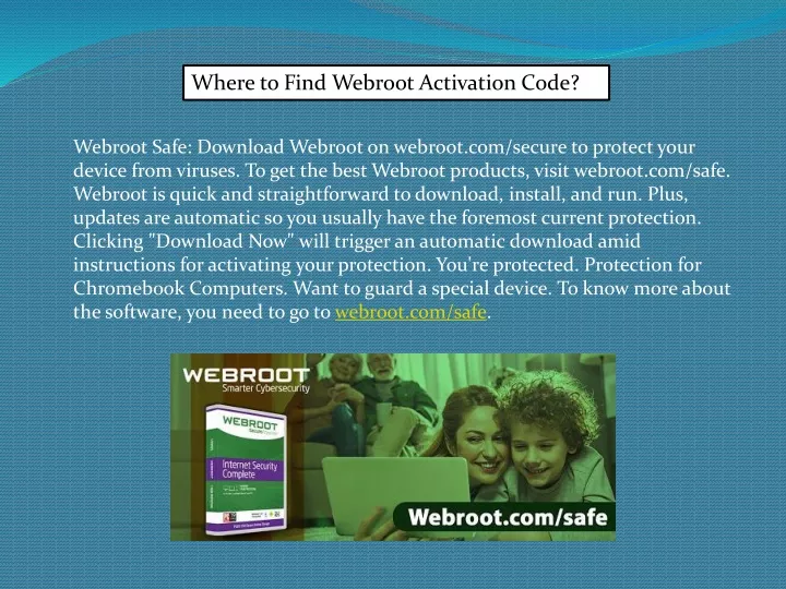 where to find webroot activation code