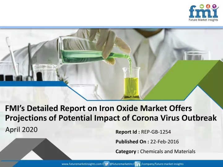 fmi s detailed report on iron oxide market offers