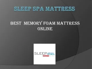 best memory foam mattress online