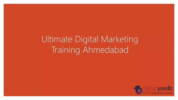 ultimate digital marketing training ahmedabad