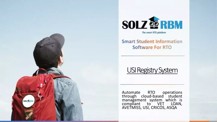 usi registry system