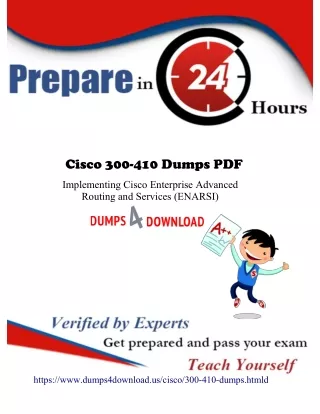 Buy Cisco 300-410 Exam Dumps With 3 Month Free Updates By Dumps4Download.us