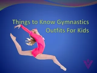Great Things for Gymnastics Outfits for kids