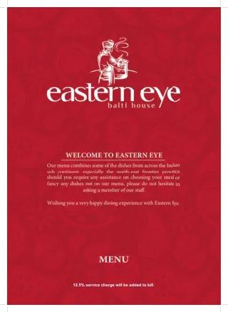 Eastern Eye Balti House