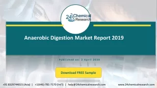 anaerobic digestion market report 2019