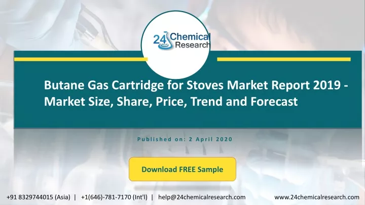 butane gas cartridge for stoves market report