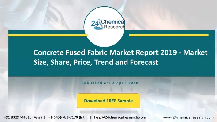 concrete fused fabric market report 2019 market