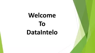 welcome to dataintelo