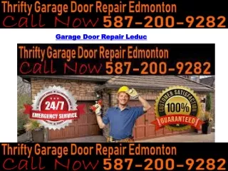 Garage Door Repair Leduc