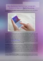 How Businesses Can Leverage Instagram’s Features to Improve Digital Marketing - slide 1