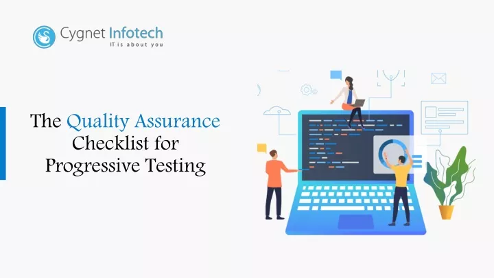 the quality assurance checklist for progressive testing