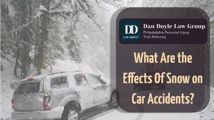 what are the effects of snow on car accidents