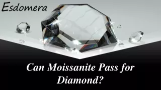 Can Moissanite Pass for Diamond?