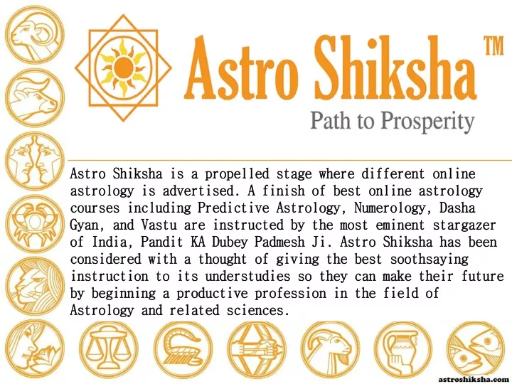 astro shiksha is a propelled stage where