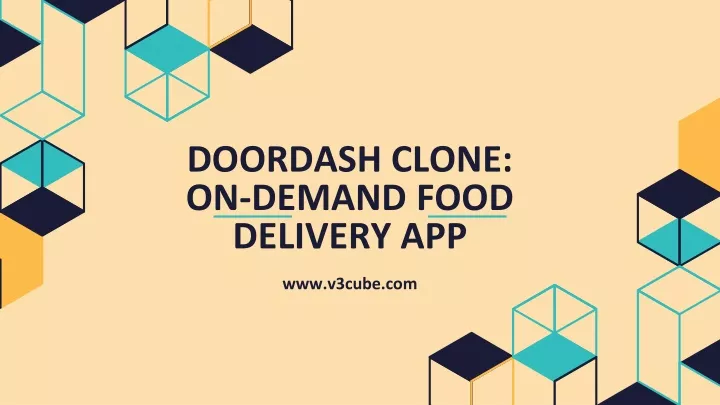 doordash clone on demand food delivery app
