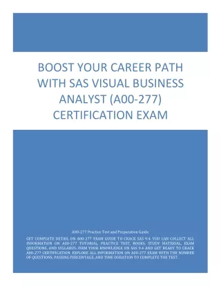 boost your career path with sas visual business