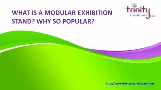What Is A Modular Exhibition Stand? Why So Popular?