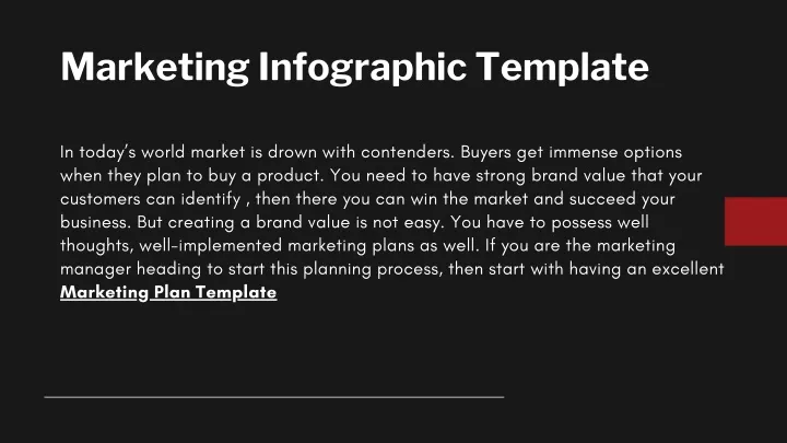 marketing infographic template