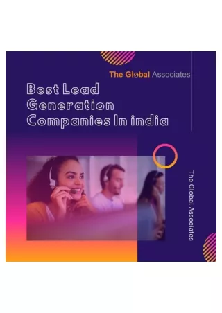Best Lead generation companies In India