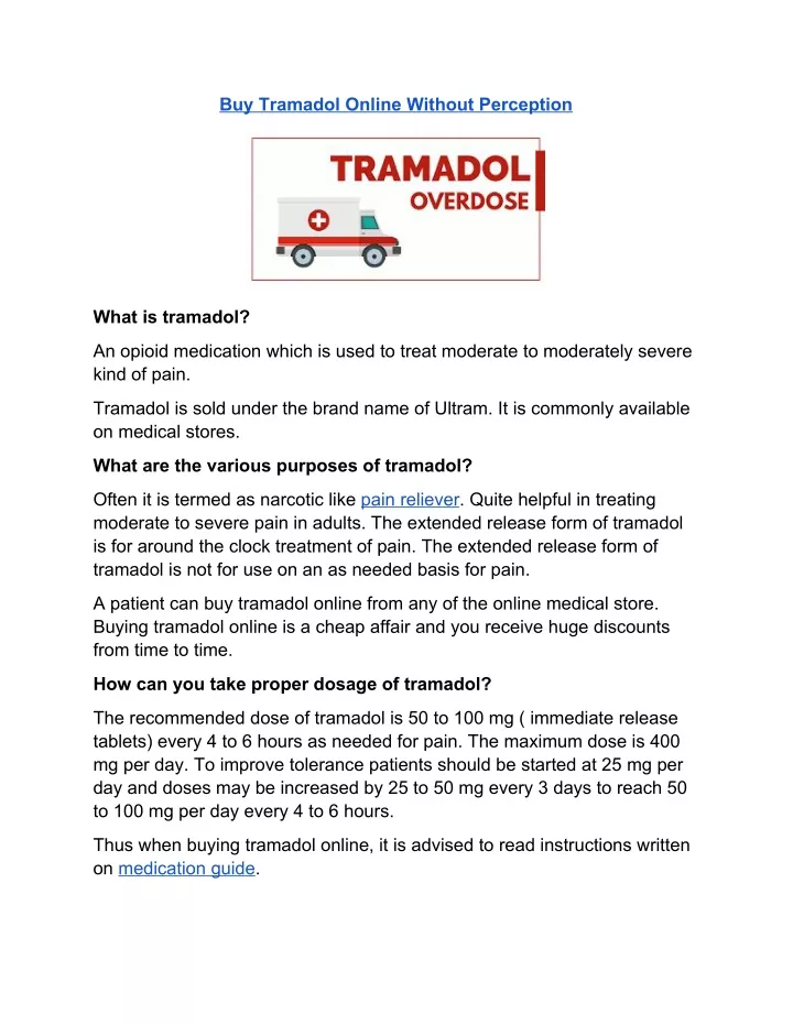 buy tramadol online without perception