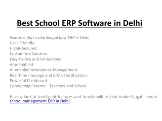 Best School ERP Software in Delhi Virtual Reality Education