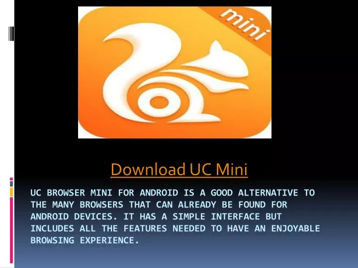download uc mini