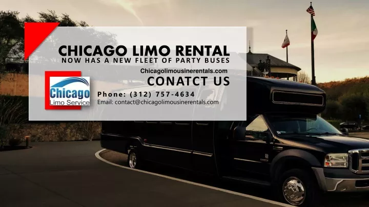 now has a new fleet of party buses chicago limo