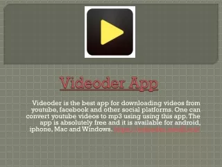 videoder app