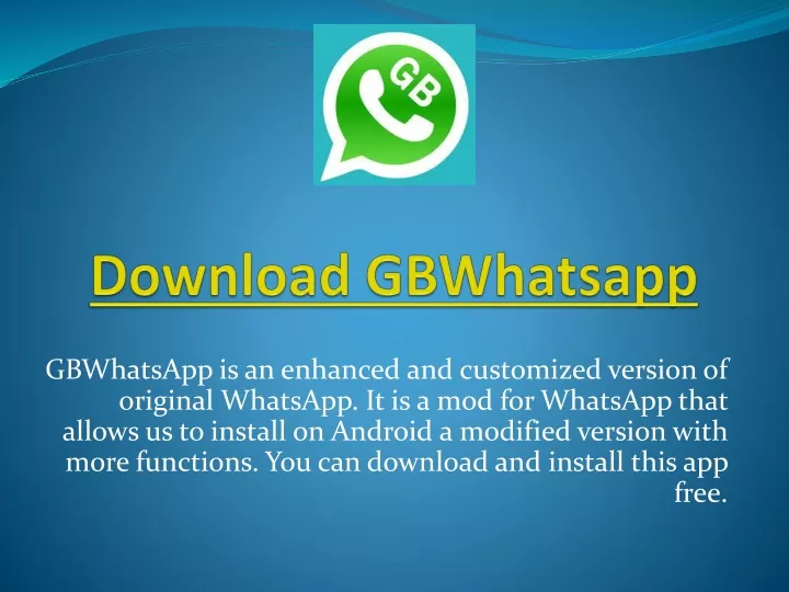 download gbwhatsapp