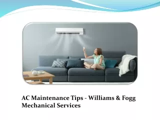 Here is the Best AC Maintenance Tips for Everyone