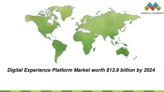 digital experience platform market worth