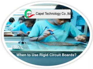 When to Use Rigid Circuit Boards?