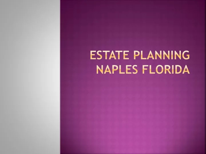estate planning naples florida